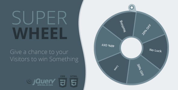 Super Wheel – Super Easy and Fully Controlled Wheel of Fortune