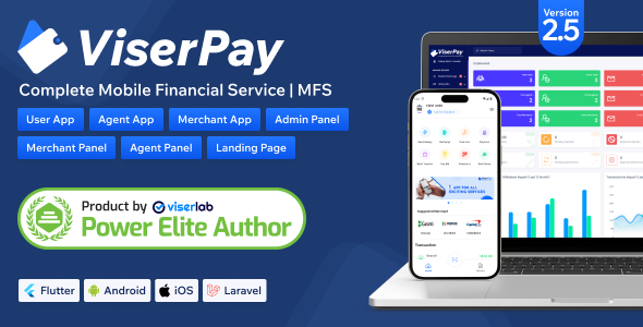 ViserPay – Complete Mobile Financial Service – MFS