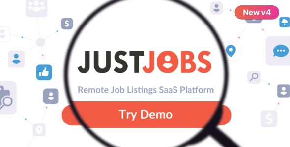 JustJobs – Remote Job Listings SaaS platform