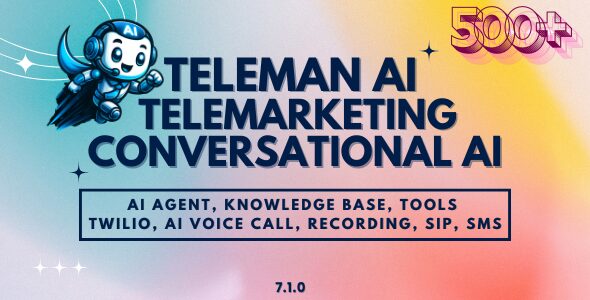 Teleman – Telemarketing & Voice Calling SaaS Application