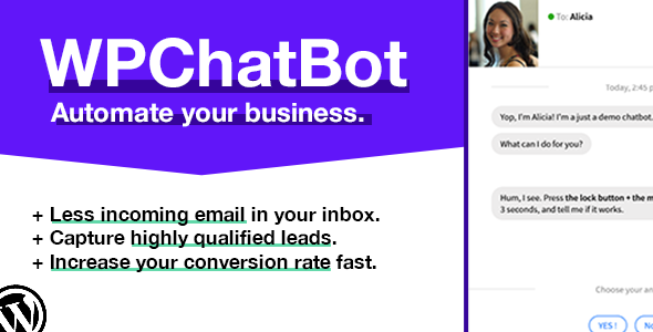 WP Chatbot – WordPress Chatbot Builder