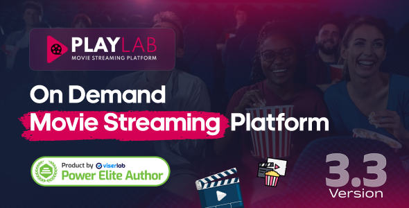 PlayLab – On Demand Movie Streaming Platform