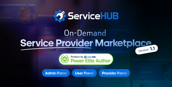 ServiceHUB – On Demand Service Provider Marketplace