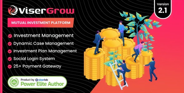 ViserGrow – Mutual Investment Platform