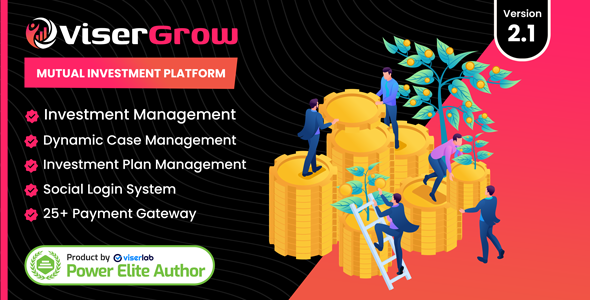 ViserGrow – Mutual Investment Platform