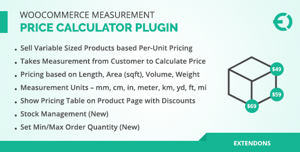 Measurement Price Calculator for WooCommerce