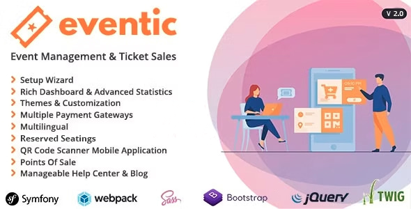 Eventic – Ticket Sales and Event Booking System