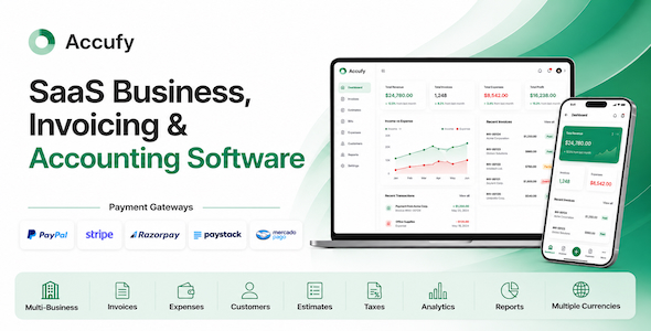 Accufy – SaaS Business, Invoicing & Accounting Software