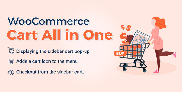 WooCommerce Cart All in One – One click Checkout – Sticky-Side Cart