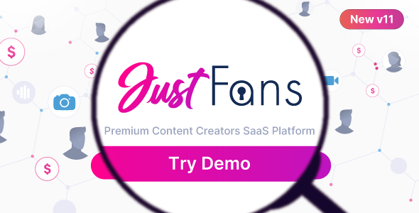 JustFans – Premium Content Creators SaaS platform