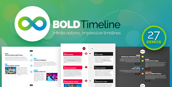 Bold Timeline – WordPress Timeline Plugin