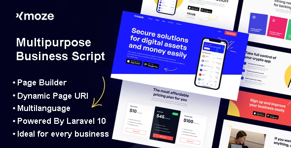 Xmoze – Multipurpose Business Script