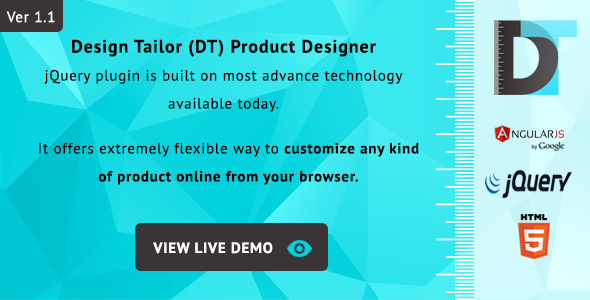 Design Tailor – Complete Custom Product Designer Plugin
