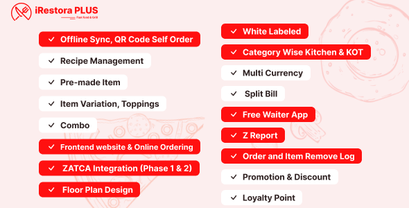 iRestora PLUS – Next Gen Restaurant POS