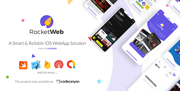 RocketWeb – Configurable iOS WebView App Template