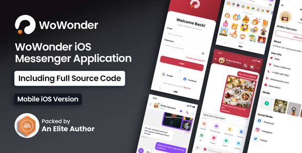 WoWonder IOS Messenger – Mobile Application for WoWonder