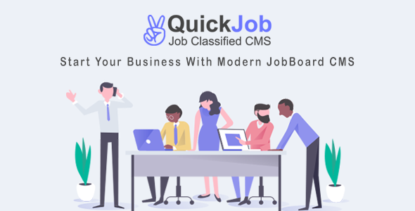 QuickJob – Job Board Portal Multilingual