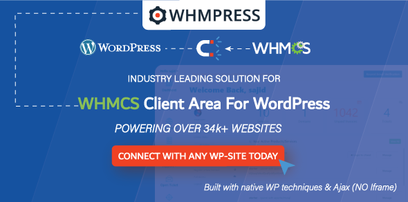 WHMCS Client Area for WordPress by WHMpress