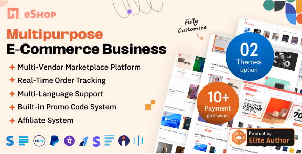 eShop Web – Multi Vendor eCommerce Marketplace / CMS