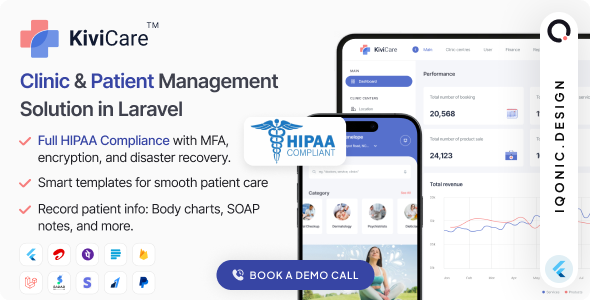 KiviCare(TM) – Best Clinic and Patient Management Flutter App
