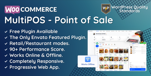 MultiPOS – Point of Sale (POS) for WooCommerce