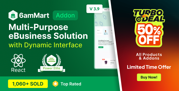 6amMart – React User Website