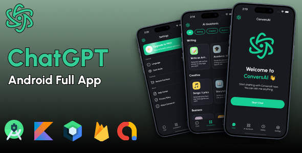 ConversAI AI Native Android Chat App With ChatGPT