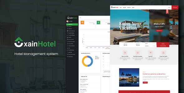 Xain – Hotel Management System with Website