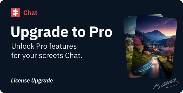 Live Chat – Upgrade to Pro