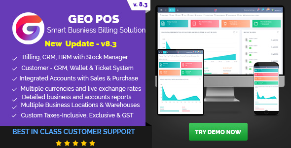 Geo POS – Point of Sale, Billing and Stock Manager Application