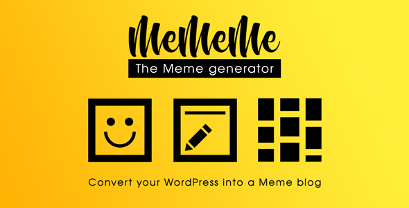 MeMeMe – The Meme Generator – WP Plugin