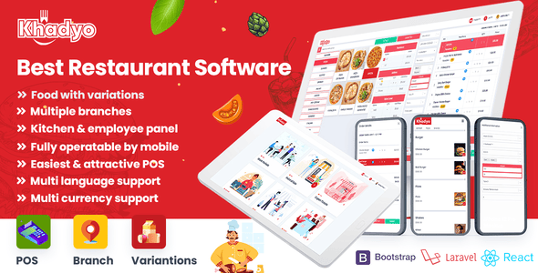 Khadyo – Restaurant Management Software and Restaurant POS with Online Food Ordering Website