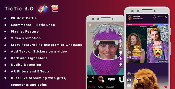 TicTic –  Android media app for creating and sharing short videos
