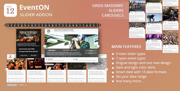 EventOn Slider Addon – Events