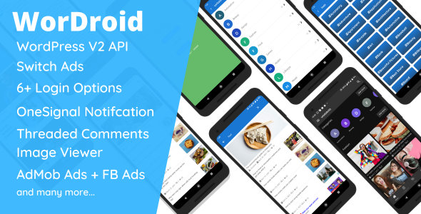 WorDroid – Full Native WordPress Blog App For Android