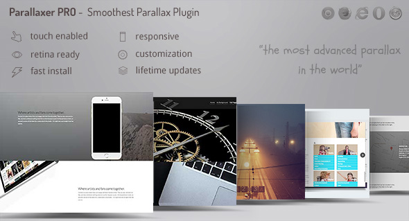 Parallaxer – Parallax Effects on Content