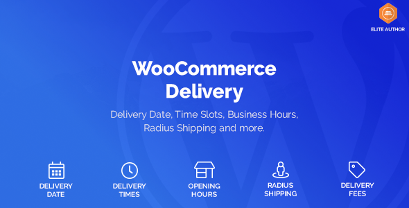 WooCommerce Delivery -Delivery Date & Time Slots