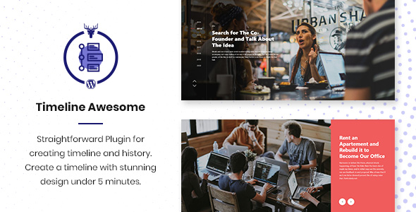 Timeline Awesome Pro – Timeline and History WordPress Plugin