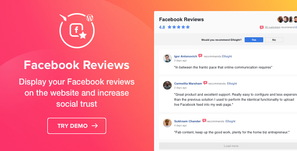Facebook Reviews – WordPress Facebook Reviews plugin
