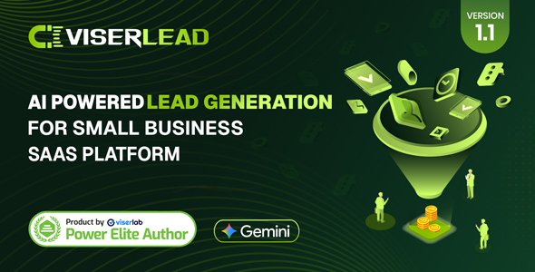 ViserLead – AI Powered Lead Generation for Small Business – SAAS Platform