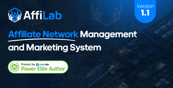 AffiLab – Affiliate Network Management and Marketing System