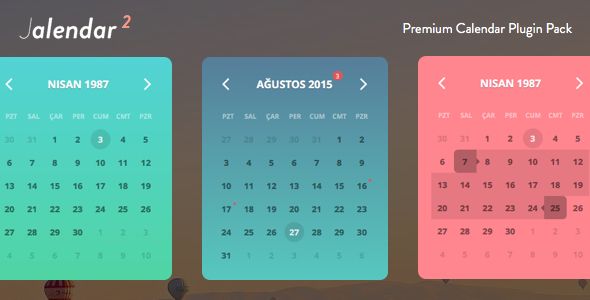 Jalendar 2 Calendar Kit [Events, Range Selecting and More…]