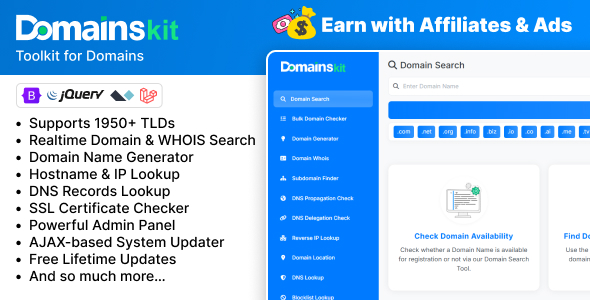 DomainsKit – Toolkit for Domains