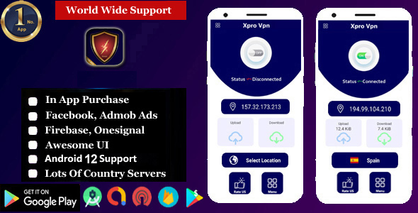 VPN X – Pro VPN –  VPN Unlimited Proxy – Super Fast Free VPN