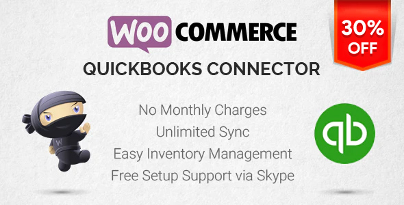 WooCommerce Quickbooks Connector & Payments Gateway