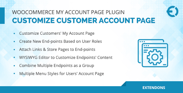 Edit & Customize My Account Page for WooCommerce