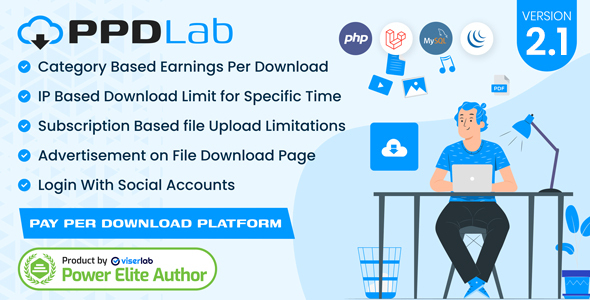 PPDLab – Pay Per Download Platform