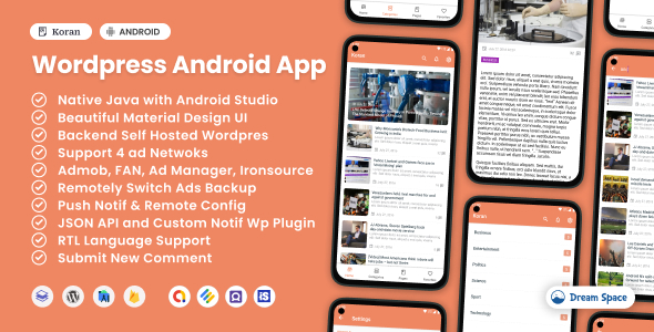 Koran – WordPress Android Application 6.2