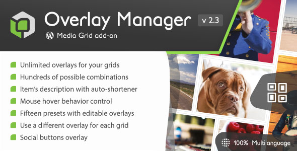 Media Grid – Overlay Manager add-on