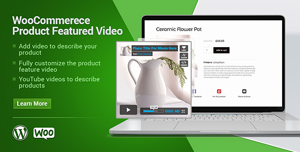 WooCommerce Product Video Gallery – YouTube, MP4, Vimeo Support